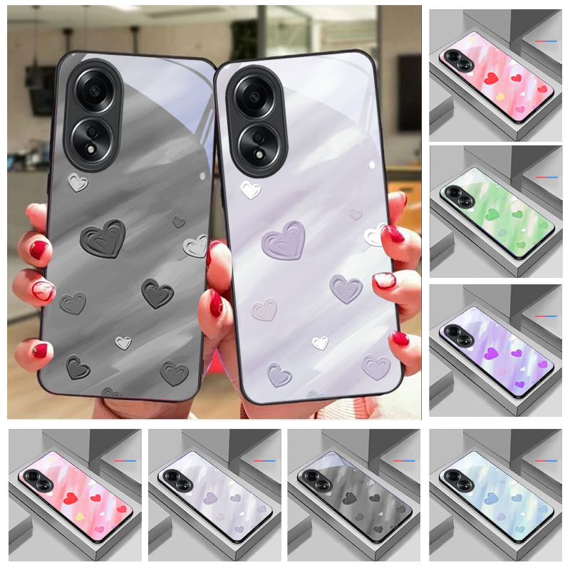 Oppo A78 - 미니멀하고 흐릿한 예술적 디자인의 Oppo A78