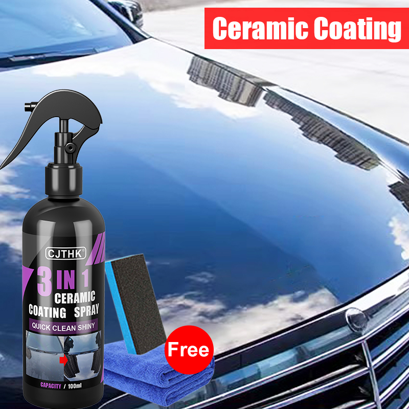 Nano Liquid Coating - 3 In 1 자동차 세라믹 나노