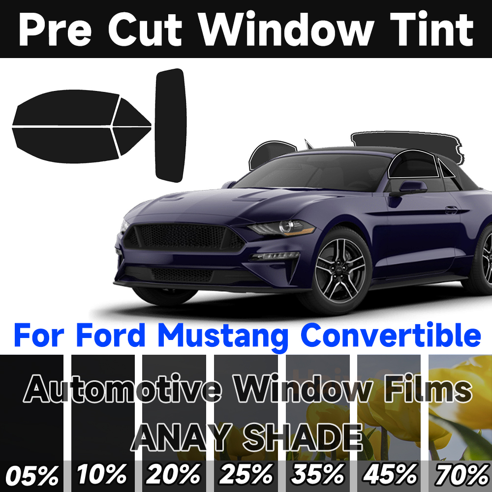 Glass Protector Auto - 포드 머스탱 컨버터블 1994-2023용 프리컷 윈도우