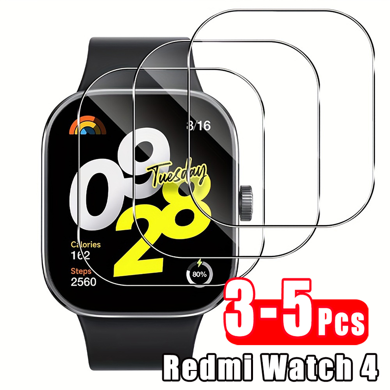 Smartwatch Screen Film - Xiaomi Redmi Watch4 용 3-5Pcs 프리미엄