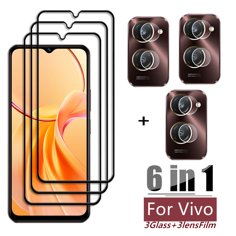 Vivo Y28 - Vivo Y28s 용 6in1 유리 Vivo
