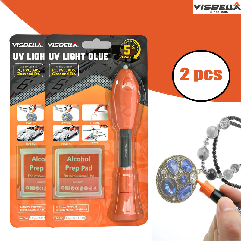 Liquid Uv Glue Kit - Visbella UV 라이트 접착제 펜, 액체