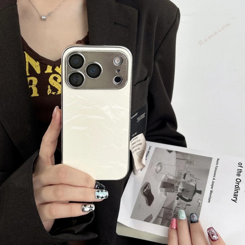 럭셔리 도금 가죽 폰 케이스 (아이폰 17 에어, 18 - Camera Lens Protector 리뷰 및 가격