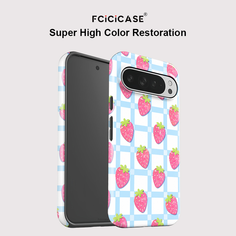 Fcicicase 딸기 프린트 휴대폰 케이스 (구글 픽 - Google Pixel 9 리뷰 및 가격