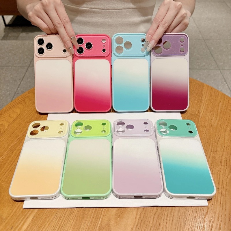 캔디 컬러 그라데이션 아이폰 케이스 (아이폰 18, 1 - Camera Lens Protector 리뷰 및 가격