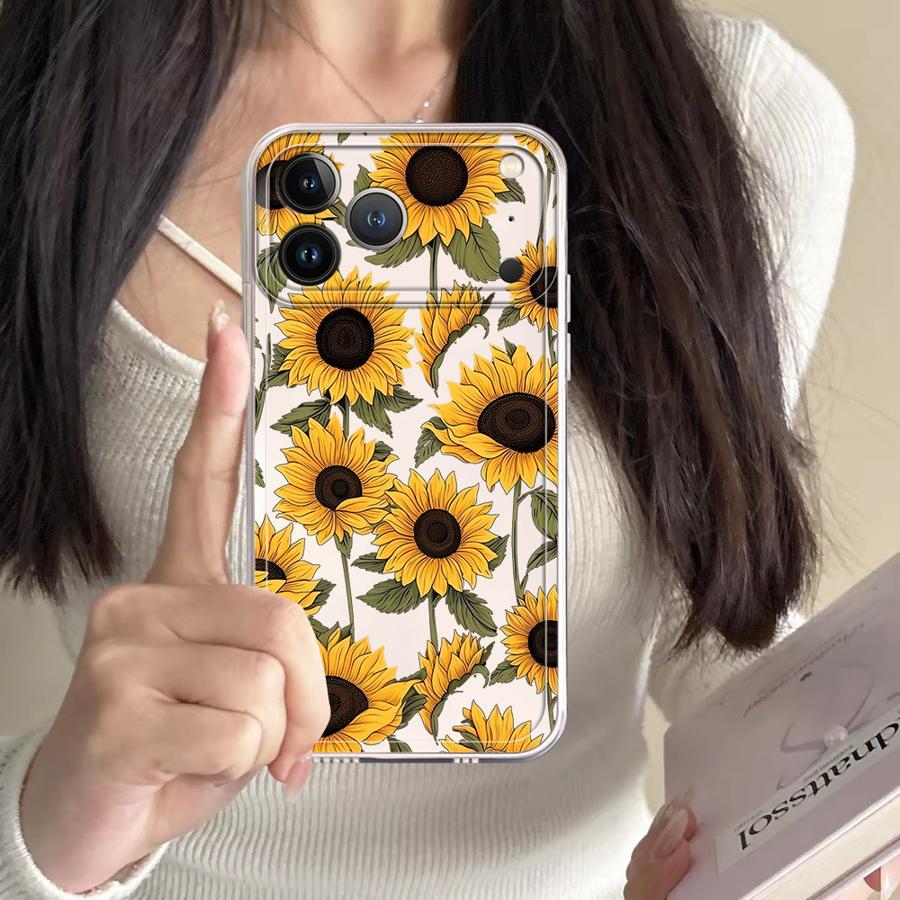 귀여운 해바라기 패턴 케이스 (애플 아이폰 17 프로  - Apple Iphone 15 리뷰 및 가격