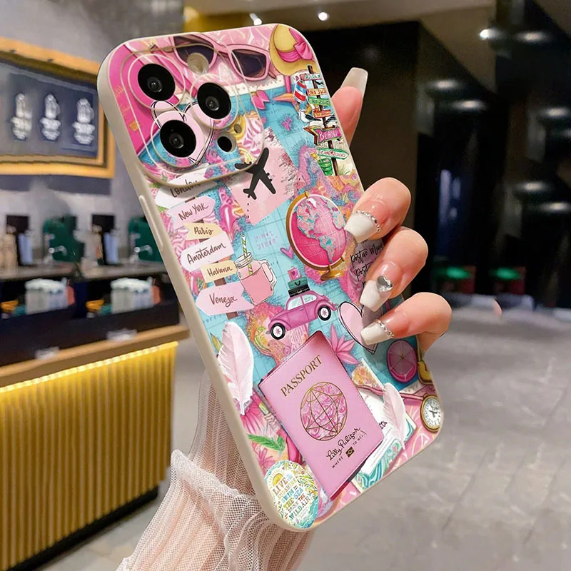 여행용 비행기 프린트 무광 안티드롭 폰 케이스 (아이폰 - Apple Iphone 15 리뷰 및 가격