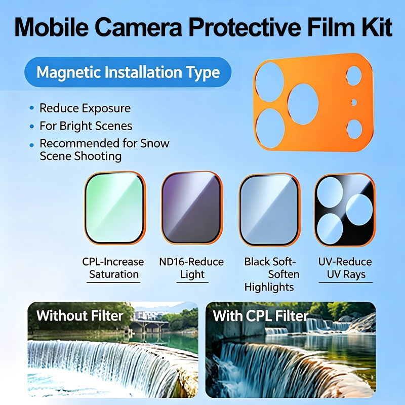 자석 필터 카메라 렌즈 보호 케이스용 UV 필터 아이폰 - Camera Lens Protector 리뷰 및 가격