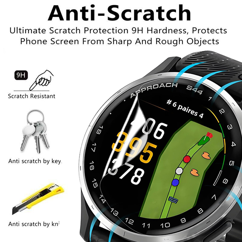 Garmin Approach S50 시계 커버 보호 필 - Hydrogel Screen Protector 리뷰 및 가격