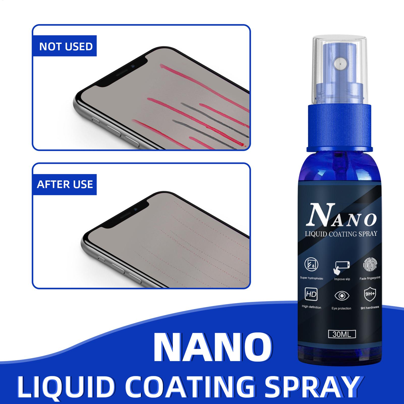 폰 코팅 스프레이 액체 보호 필름 발유성 지문 방지 폰 - Oleophobic Coating Spray 리뷰 및 가격