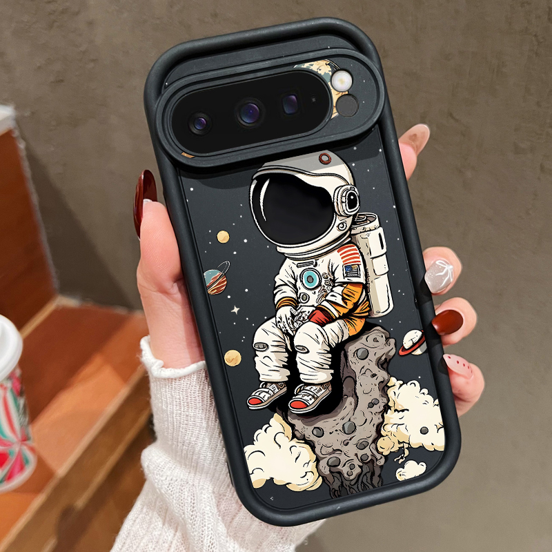 만화 우주비행사 프린트 TPU 폰 케이스 (구글 픽셀  - Google Pixel 9 리뷰 및 가격