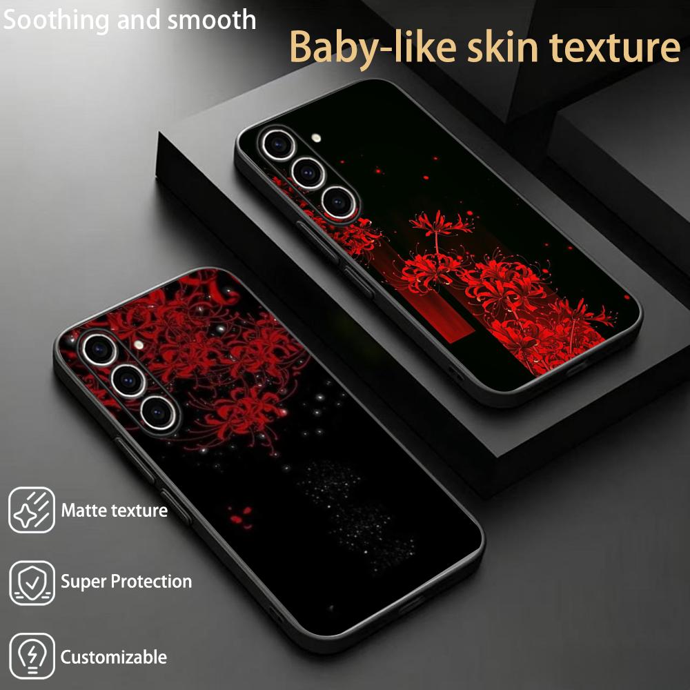 레드 스파이더 릴리 일본 예술 패션 디자인 삼성 갤럭시 - Samsung Galaxy S24 리뷰 및 가격