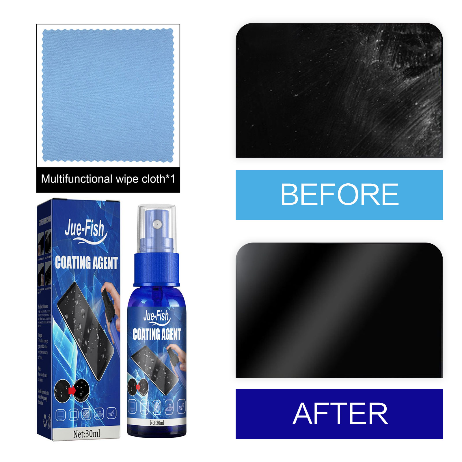 액체 화면 보호기 스프레이 화면 소수성 코팅 보호 필름 - Oleophobic Coating Spray 리뷰 및 가격