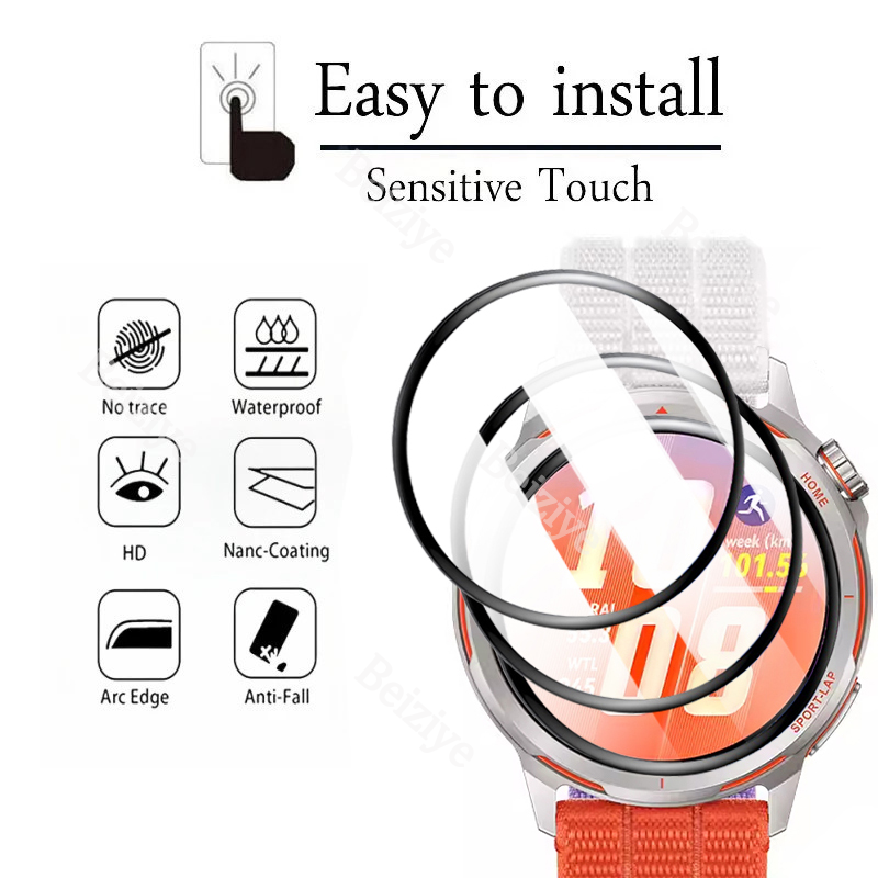 1-4Pcs 화웨이 시계 GT 러너 2 용 HD 곡선  - Curved Edge Screen 리뷰 및 가격